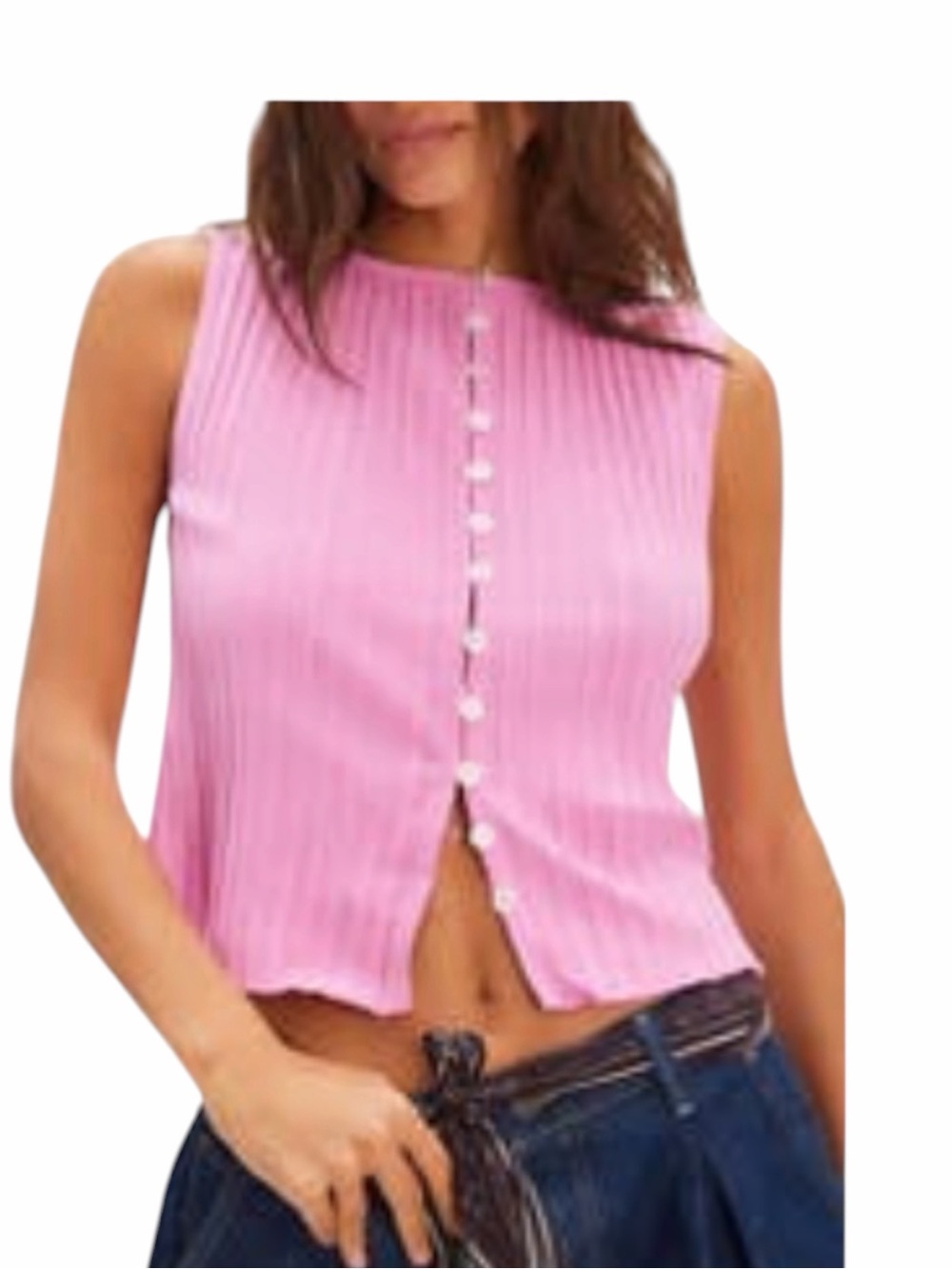 Tilly rib button up